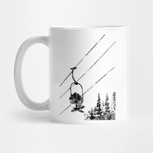 Snowboarder couple Mug